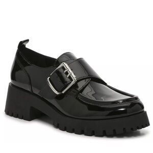 Black Patent Leather Loafers